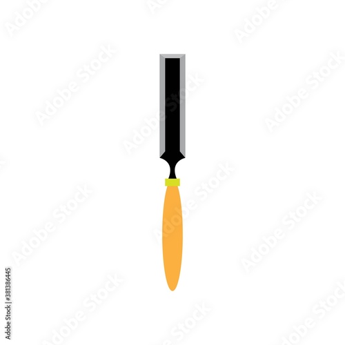 wood chisel vector