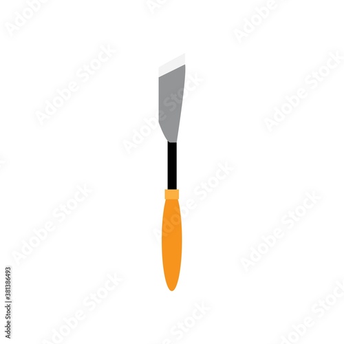 wood chisel vector