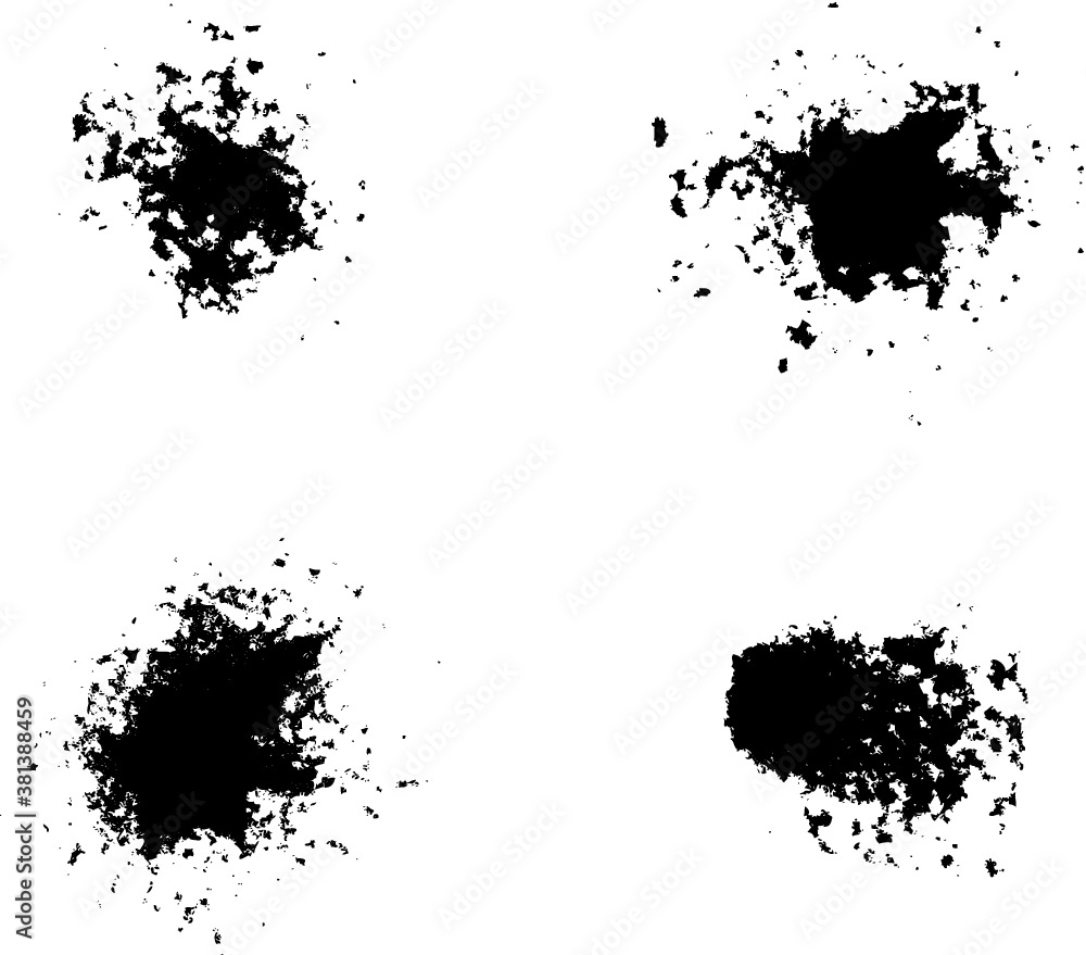 Grunge splash design vector element Grunge splash design vector element