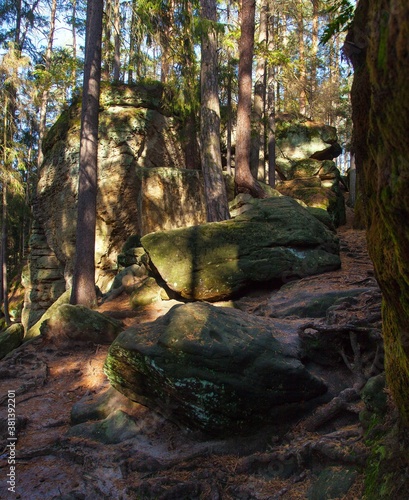 Foto Mastale rockies or Toulovcovy mastale sandstone rockies