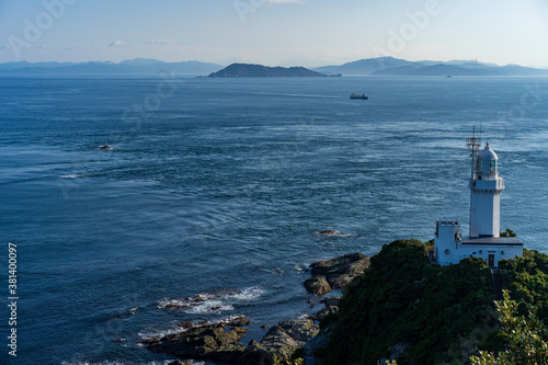 lighthouse in the sea