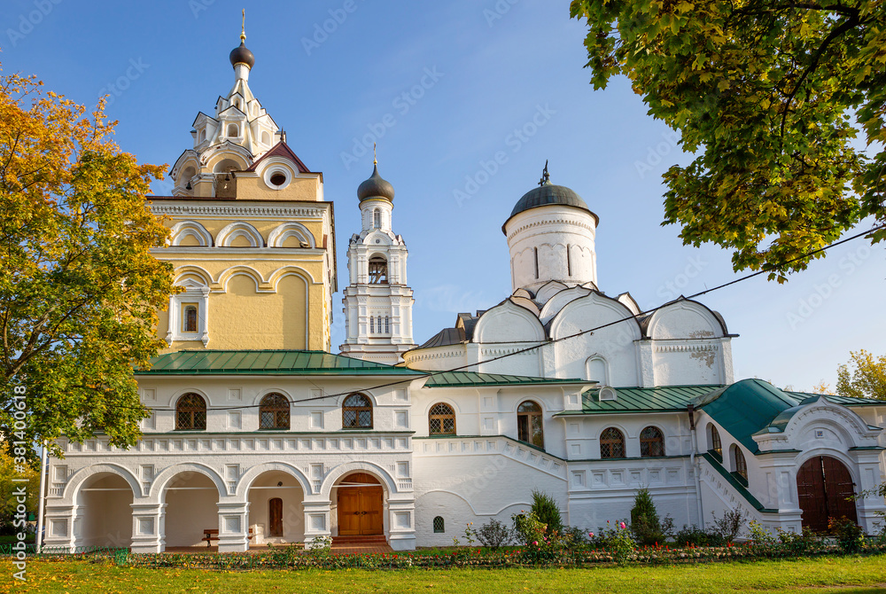 Foto Stock Kirzhach city, Russia, Annunciation monastery. The Holy