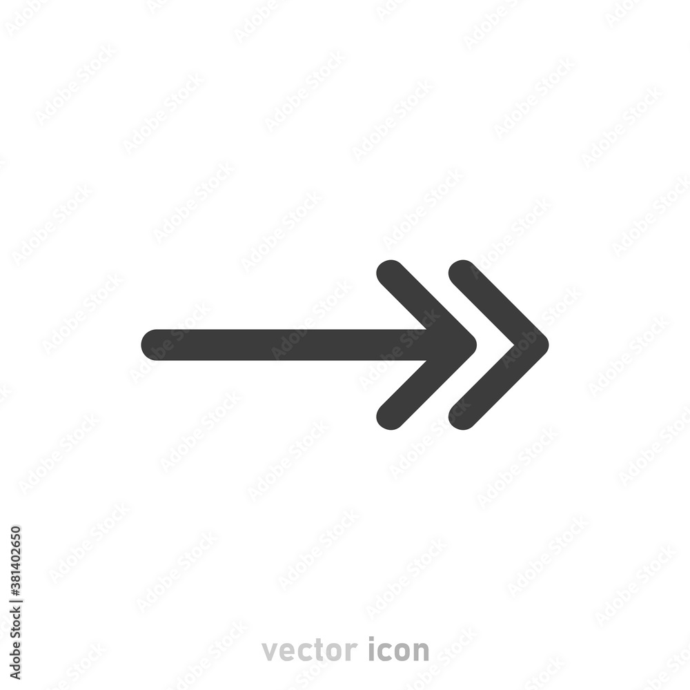 Arrows icon set in flat style on white background. Thin line. Web design. Vector illustration. Arrows icon set in flat style on white background. Thin line. Web design. Vector illustration.