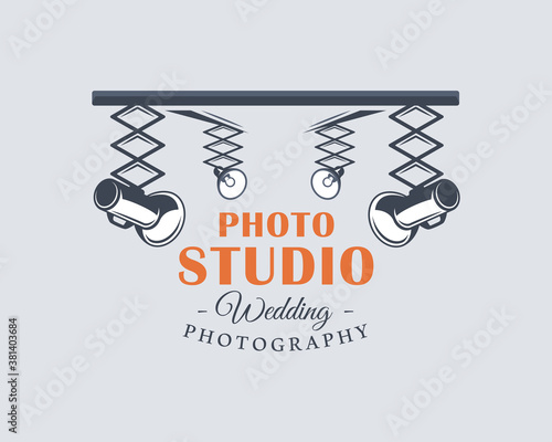Photo studio label concept