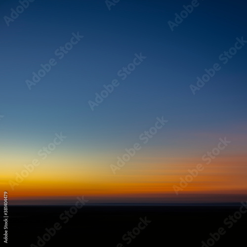 beautiful sunset horizon  © babaroga