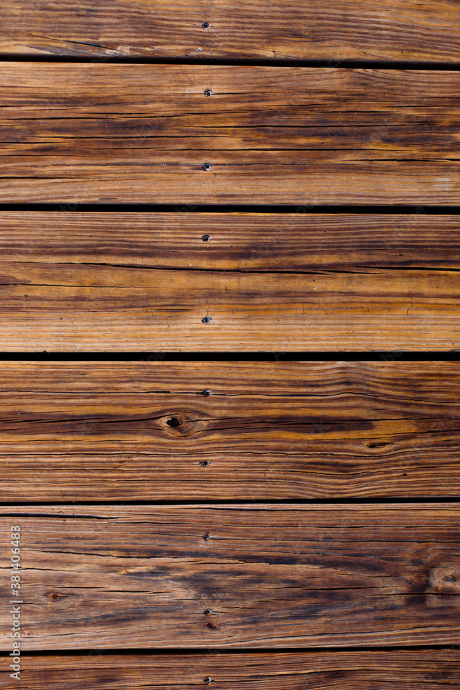 Fototapeta premium wooden plank background. high-resolution wooden texture with the nails