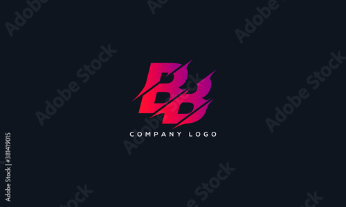BB Letter Logo Design Template Vector