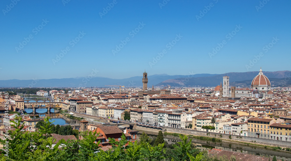 Landscape of Florence, Tuscany, Italy