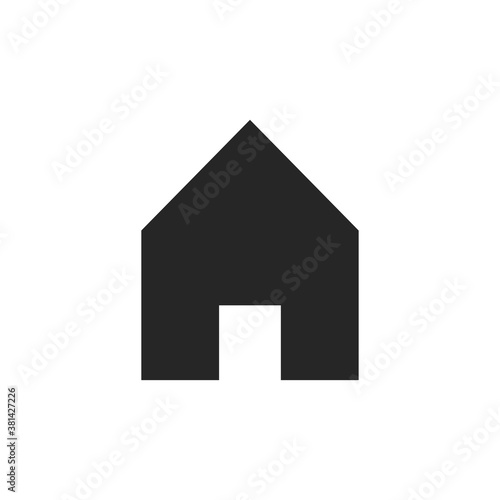 Home Icon. Vector Illustration