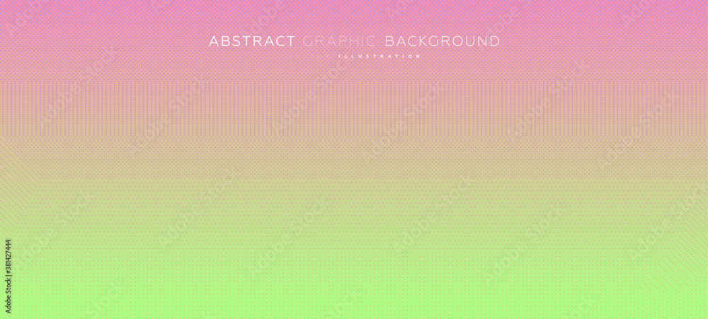 Fototapeta premium Dotted pixel style effect gradient color background. Retro futurism modern cover design. Eps10 vector illustration