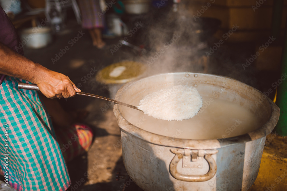 Indian kitchen Stock Photo | Adobe Stock