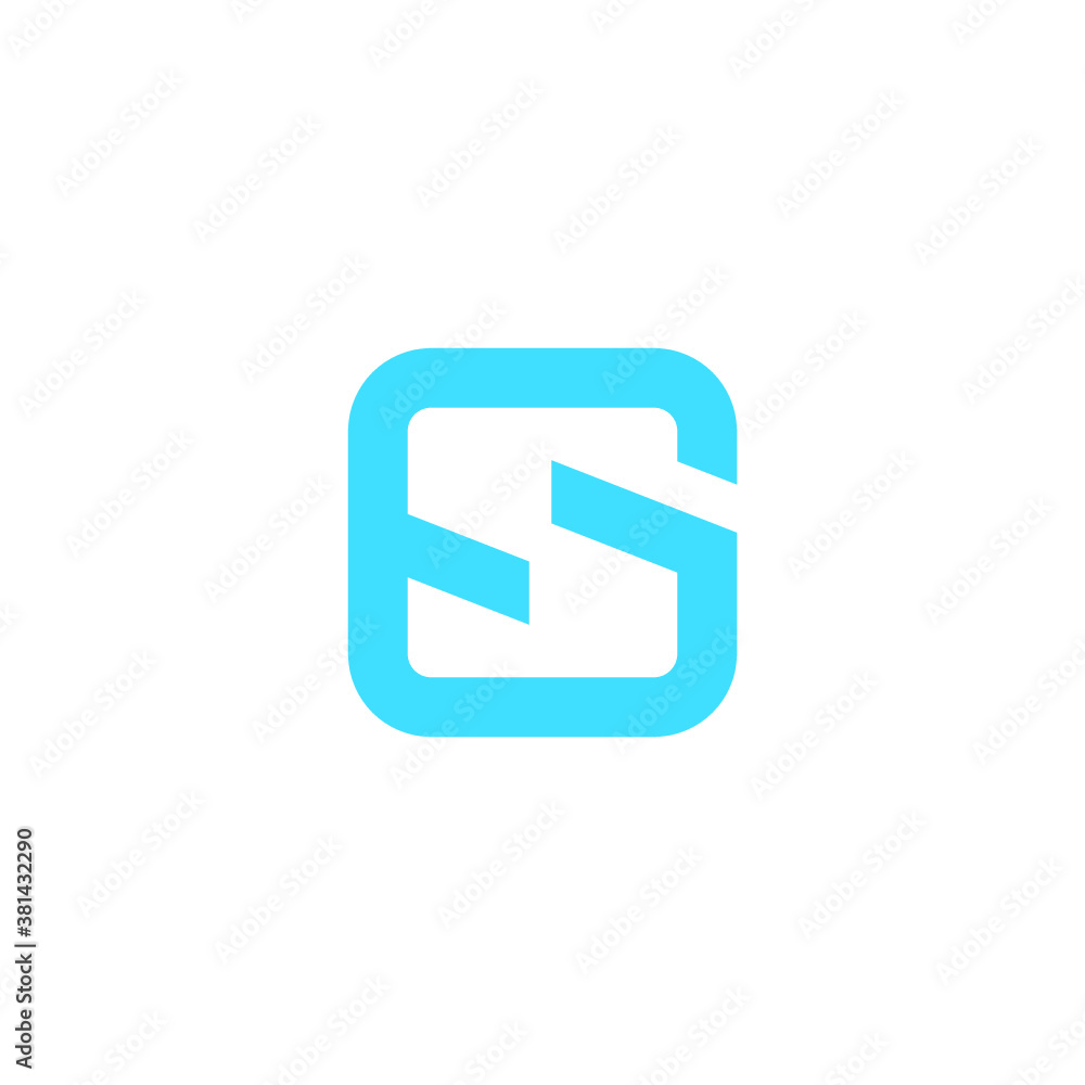 S logo SG vector alphabet abstract icon illustrations S logo SG vector alphabet abstract icon illustrations