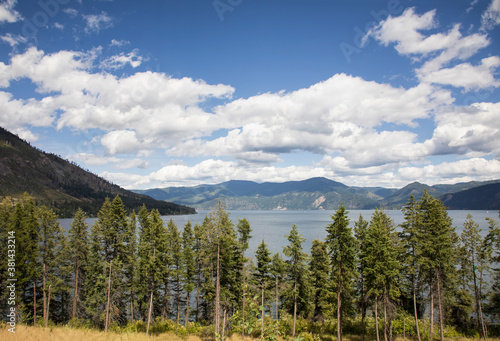 Original landscape photograph of Lake Pend Oreille from Farragut Stare Park in North Idaho © Janice