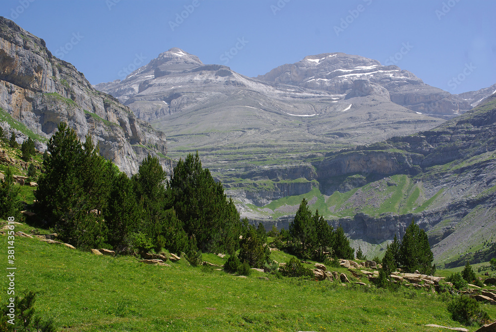 Ordesa y Monte Perdido National Park in the Pyrenees, Spain	
