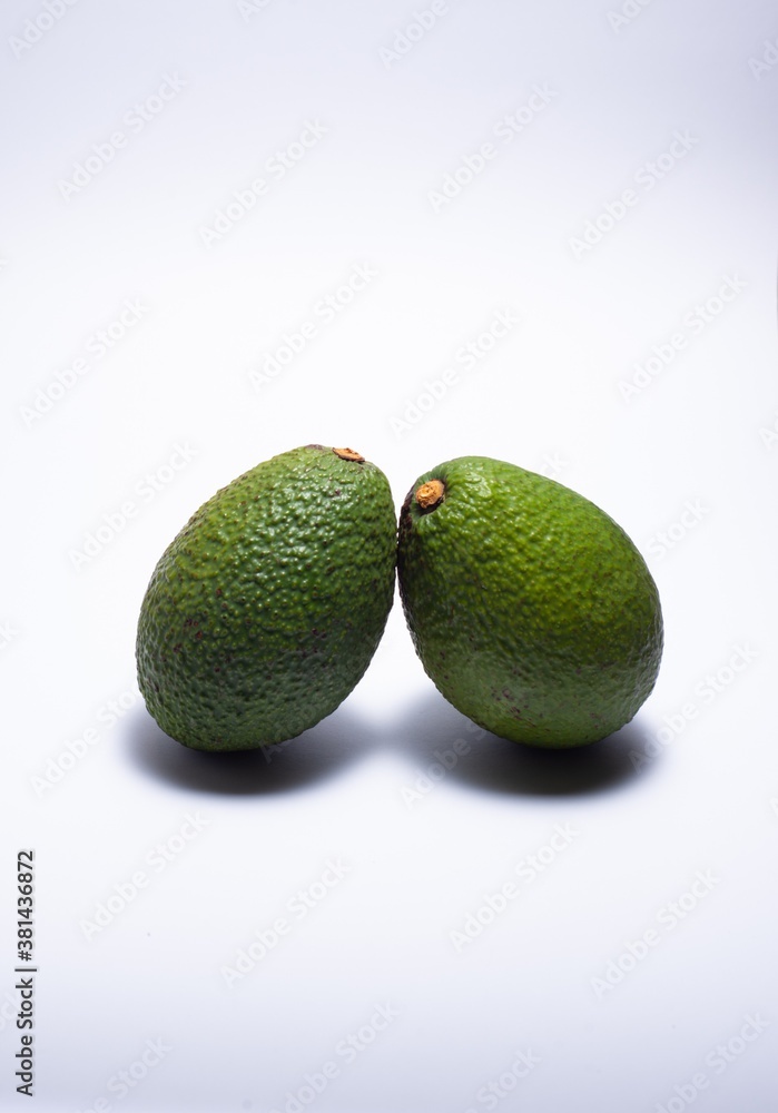 avocado isolated on white background avocado isolated on white background