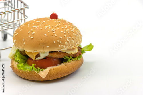 Wallpaper Mural Cheeseburger Torontodigital.ca