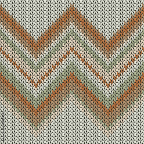 Woolen zig zal lines knit texture geometric 