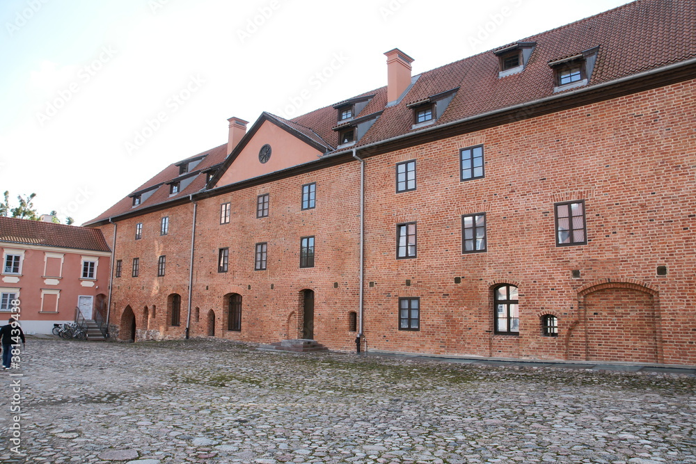 Polska - Mazury - Lidzbark Warmiński. Zamek Biskupów Warmińskich.