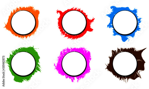 Circulo con textura