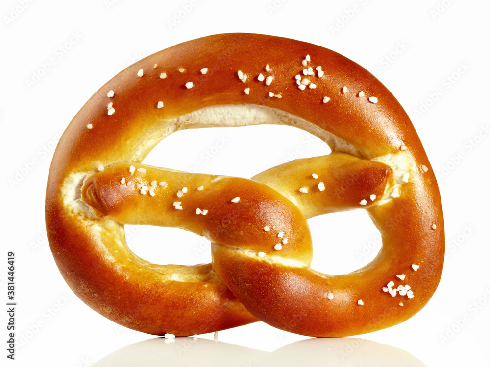 Lye Pretzel isolated on white Background - Isolated Lye Pretzel isolated on white Background - Isolated