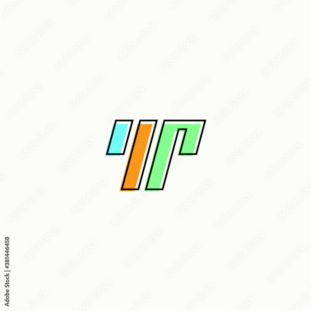 TP logo vector alphabet PT icon illustrations TP logo vector alphabet PT icon illustrations