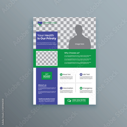 Creative medical flyer