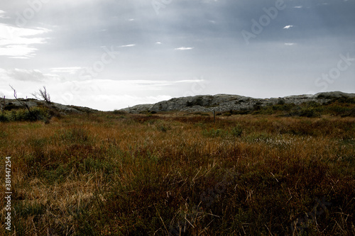 clouds over the hills