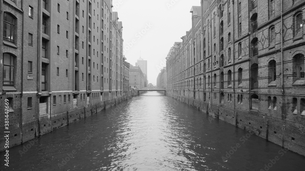 Naklejka premium Hansestadt Hamburg