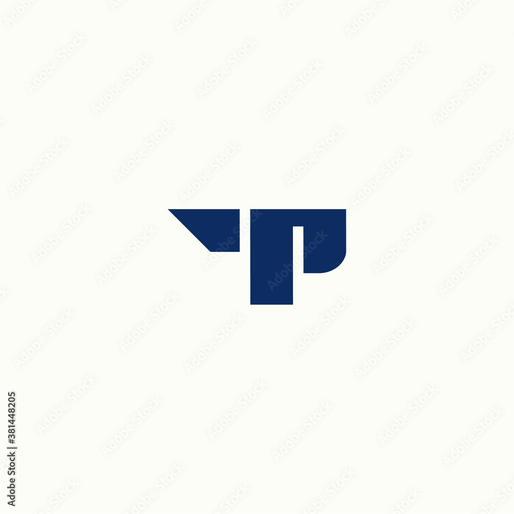 TP logo vector alphabet PT icon illustrations TP logo vector alphabet PT icon illustrations