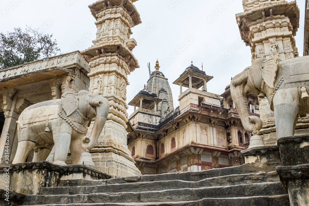 Fototapeta premium Jagat Shiromani Temple