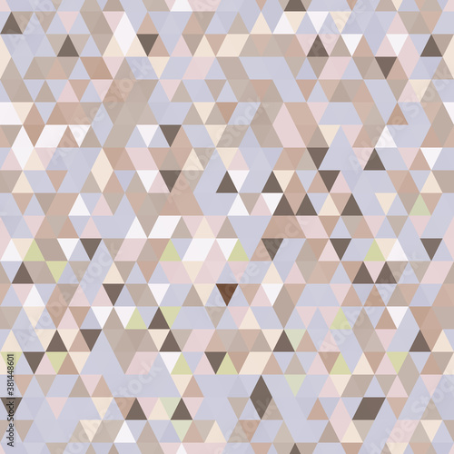 geometric pattern with geometric shapes, rhombus, triangles. That square design has the ability to be repeated without visible seams. Seamless background. Vintage colors