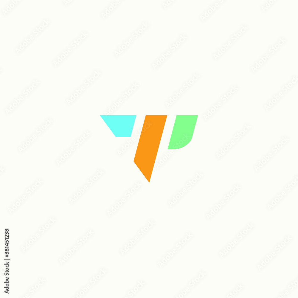 TP logo vector alphabet PT icon illustrations TP logo vector alphabet PT icon illustrations