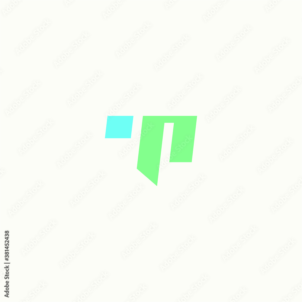 Obraz premium TP logo vector alphabet PT icon illustrations