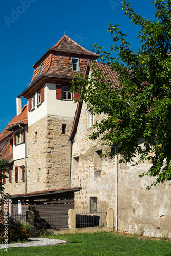 Stadtmauer und Archivturm in Öhringen