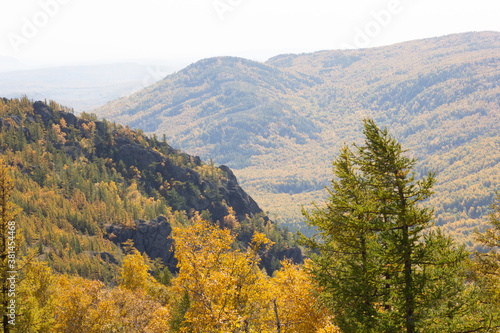 autumn landscape in the mountains © Александр Звольский