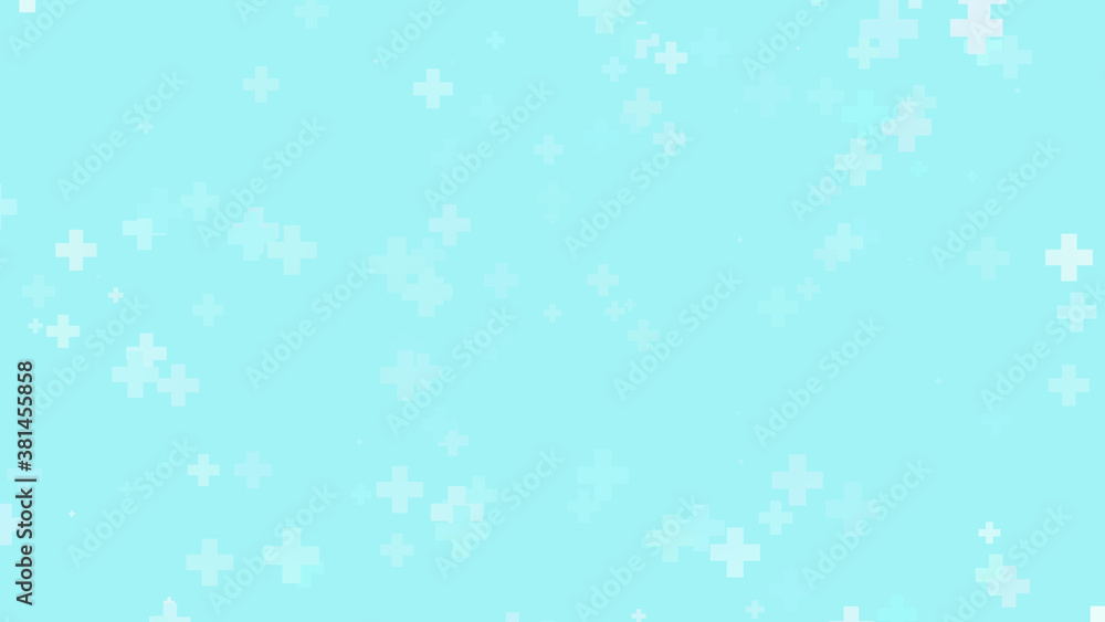 Medical green blue cross pattern healthcare background. Medical green blue cross pattern healthcare background.