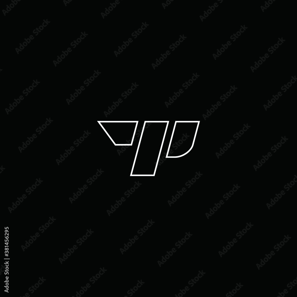 TP logo line art vector icon illustrations TP logo line art vector icon illustrations