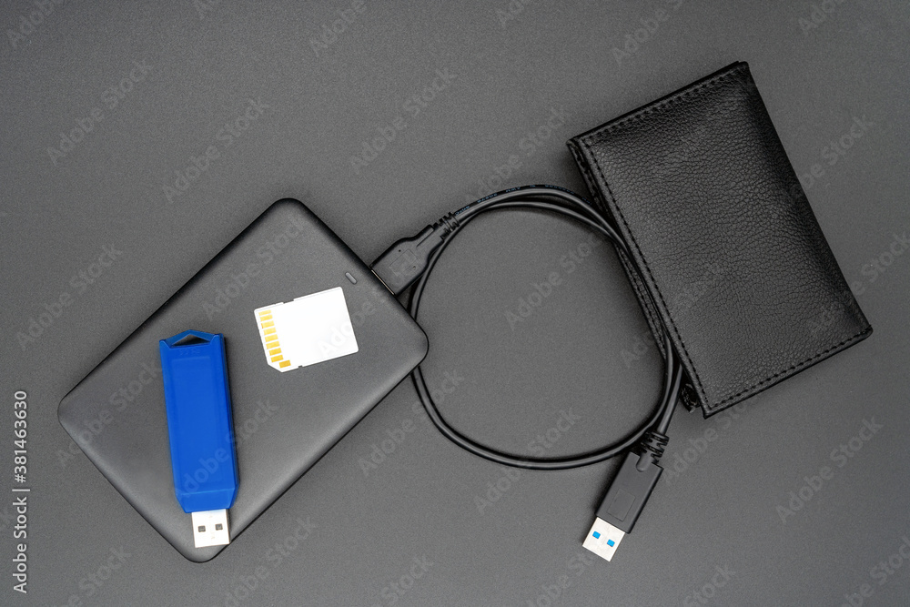Festplatte, USB-Stick, SD-Karte Festplatte, USB-Stick, SD-Karte