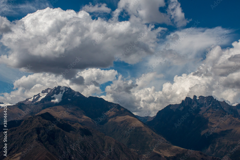 Scenic view of the Andes mountains near Cusco, Peru Scenic view of the Andes mountains near Cusco, Peru