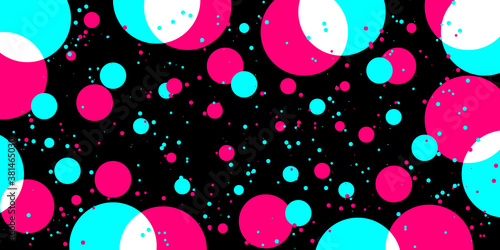 Colored modern background in the style of the social network. Digital background. Stream cover. Social media concept. Vector illustration.