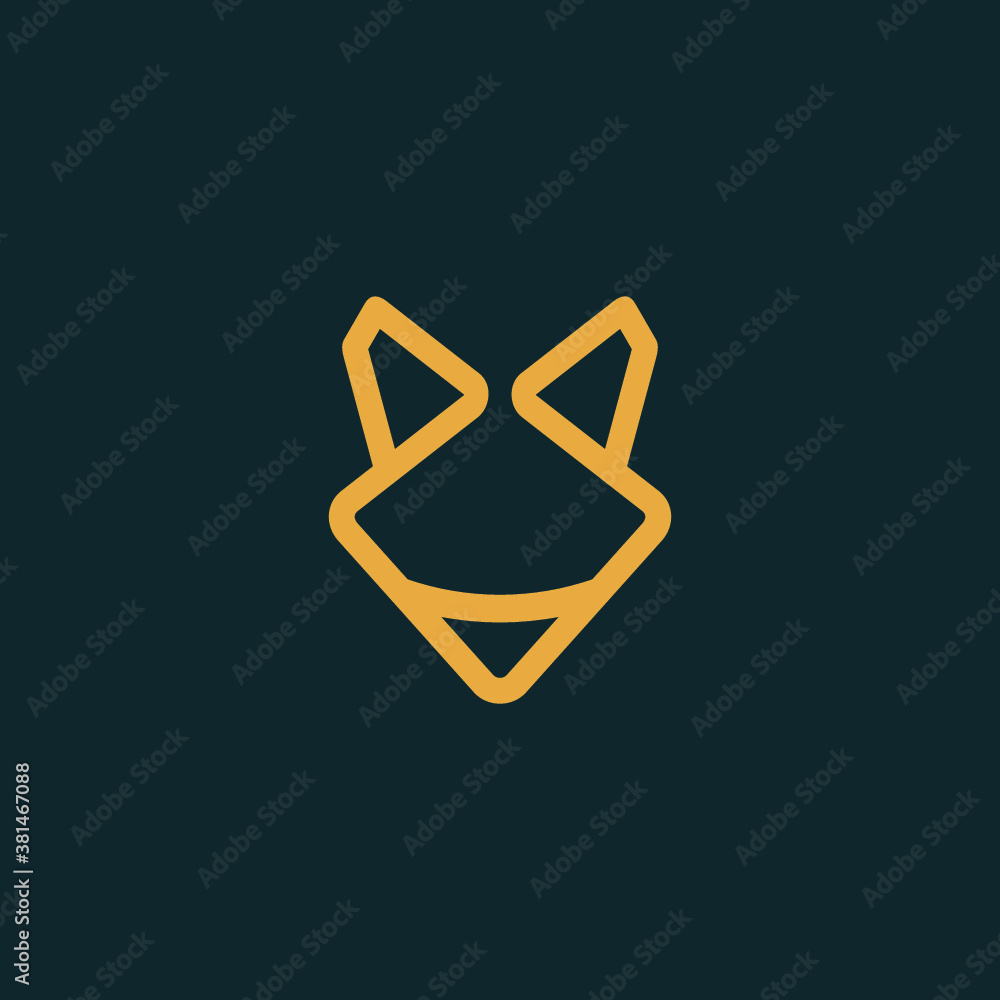 Fototapeta premium V logo vector alphabet icon illustrations