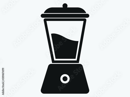 Blender icon. mixer icon vector