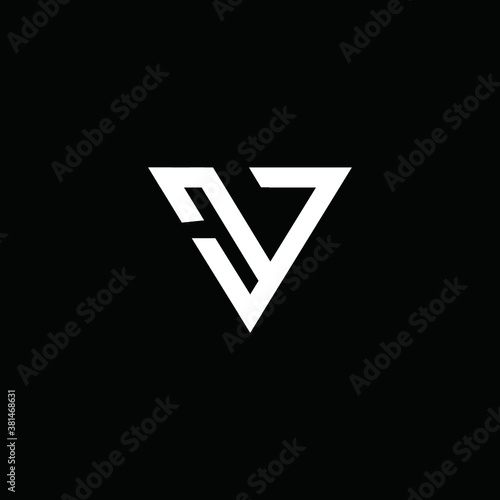 V logo vector alphabet icon illustrations