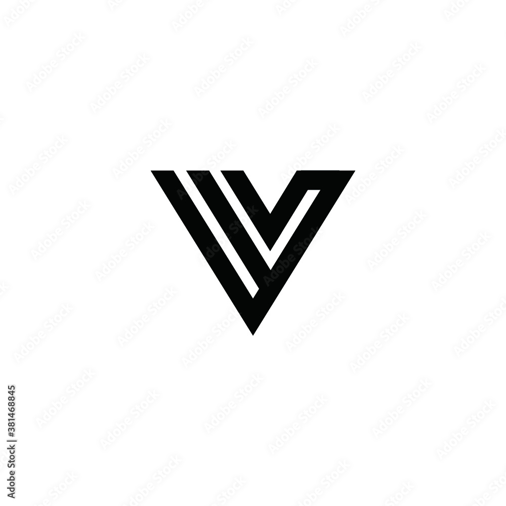 V logo vector alphabet icon illustrations V logo vector alphabet icon illustrations