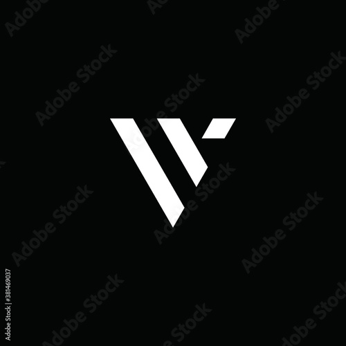 V logo vector alphabet icon illustrations