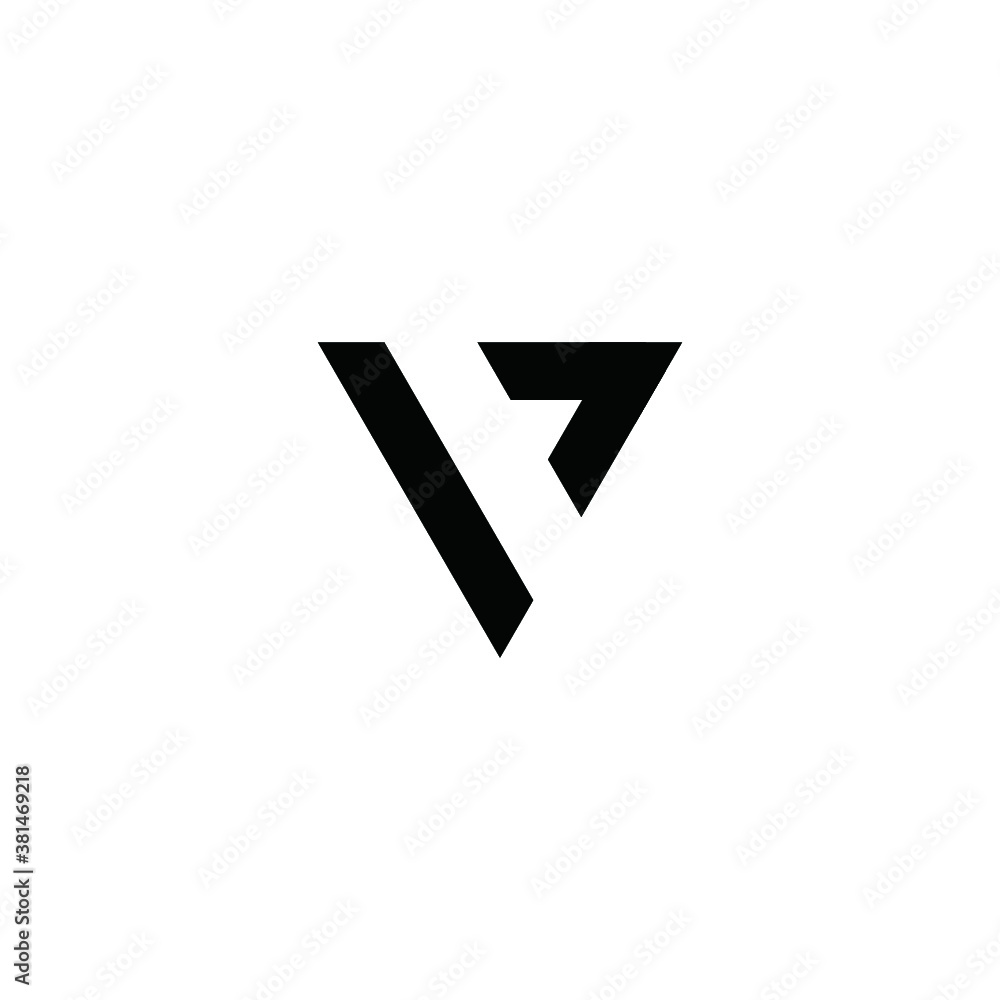 V logo vector alphabet icon illustrations V logo vector alphabet icon illustrations