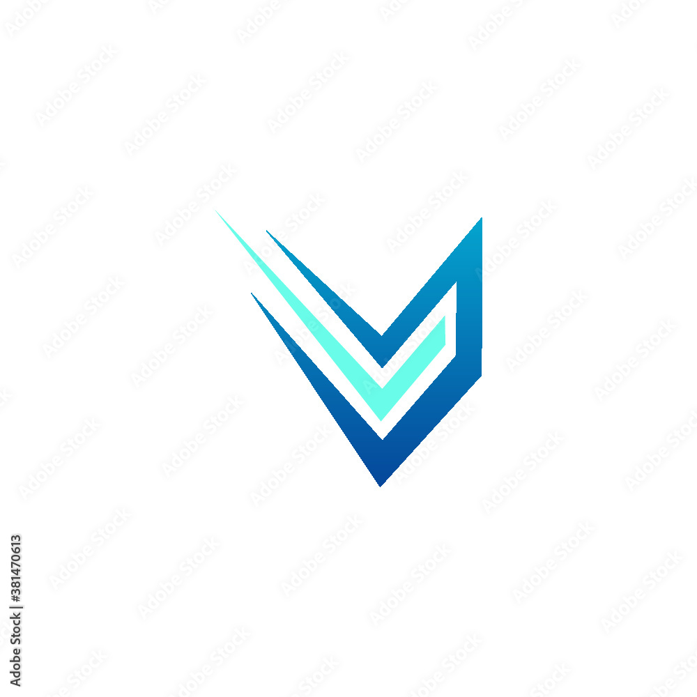 V logo vector alphabet icon illustrations V logo vector alphabet icon illustrations