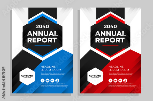 Corporate abstract Annual Report set, Brochure cover, Business proposal cover, Portfolio cover, A4 template,  Folder cover, Magazine, Poster, flyer, presentation, vector