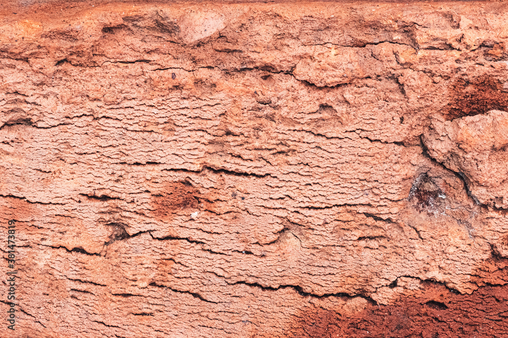 macro of red brick texture with rough surface as abstract background macro of red brick texture with rough surface as abstract background