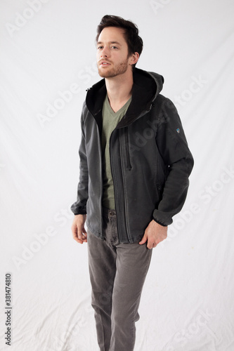 Pensive man with a jacket © Allen Penton